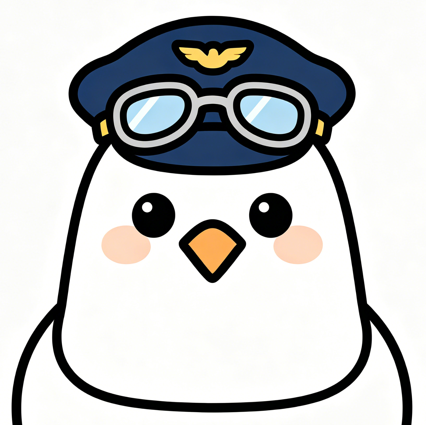 咕咕机长 Logo